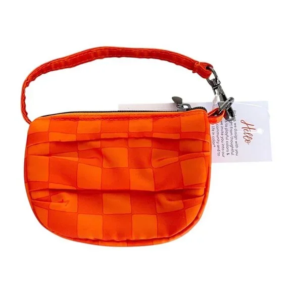 Lug Haunted Squares Orange Disco Pouch Halloween - Picture 4 of 8